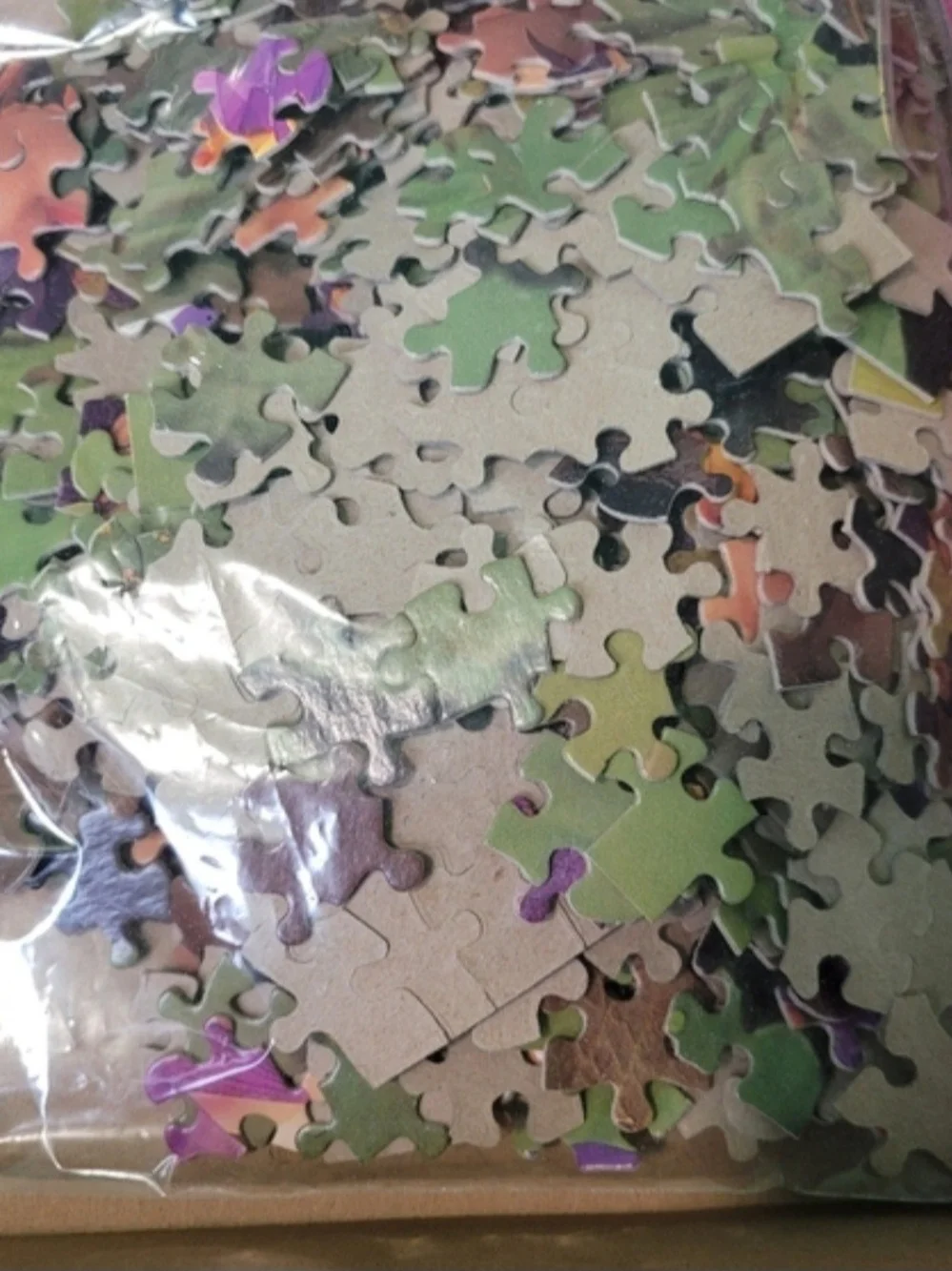 Vintage Anne Geddes Baby In Lily Pads 550 Piece Puzzle